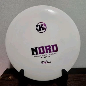 Kastaplast First Run Nord White With Purple Stamp Midrange 175G New Disc-Dying - Picture 1 of 2