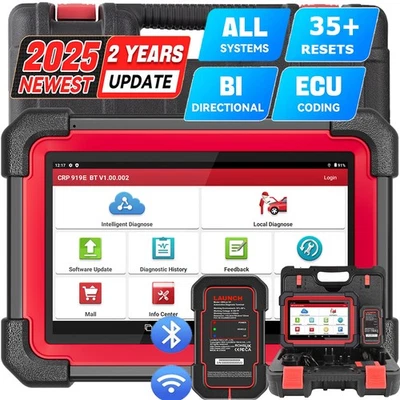 2025 LAUNCH X431 CRP919E BT PRO ELITE Car OBD2 Diagnostic Scan Tools ECU Coding - Image 1 of 4