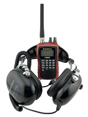 NASCAR Racing Scanner with Headphones Radio Shack 20-516 Tested Good Condition - Image 1 of 4