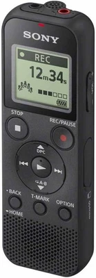 SONY ICD-PX370 Handheld Mono Digital Voice Recorder 4GB with Built-in USB - Image 1 of 4