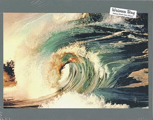 SUPER THICK 20' WAIMEA BAY SHOREBREAK GICLEE PHOTO BY PHOTOGRAPHER ON 8X10" MATT - Picture 1 of 1