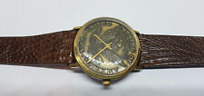 VINTAGE SANDOZ "UNITED STATES OF AMERICA " COIN MANUAL WIND MAN'S WATCH
