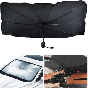 Parasol Sombrilla Paraguas para Coche Lunas Delanteras Plegable Protección UV - Imagen 1 de 3