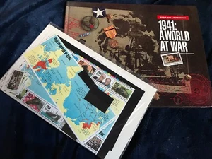 1941: A World At War Stamps And Stamp Collecting Hardback Book - Bild 1 von 5
