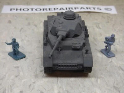 Lote 1/72 Esci Minitank Segunda Guerra Mundial Panzer IV Tanque Medio y Soldado Airfix #7367B© Foto 1 de 3