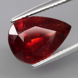 4.73Ct.Outstanding Color&Full Fire! Natural Red Spessartite Garnet Africa