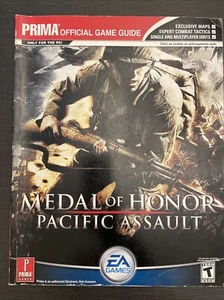 MEDAL OF HONOR: PACIFIC ASSAULT (PRIMA'S OFFICIAL STRATEGY By Kenneth Miller NEW - Foto 1 di 2