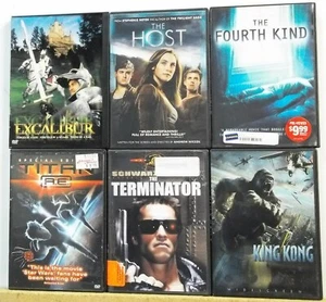 6 SCIENCE FICTION FANTASY SF DVD movies READ LIST INSIDE Lot #M307 FREE US S/H - Picture 1 of 1