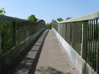 Photo 6X4 View West Across Footbridge That Links America Wood With Ashing C2009