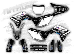 Kit Grafica Compatibile Honda CRF 450 R CRF 450R 2017 2018 2019 2020 Decorazioni Adesivi - Foto 1 di 1