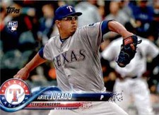2018 Topps Update Series Ariel Jurado RC Texas Rangers #US124