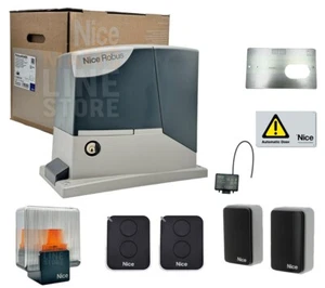 NICE ROBUS KIT 400 BD 24V PER CANCELLI SCORREVOLI FINO A 400 KG RB400BDKCE - Imagen 1 de 1