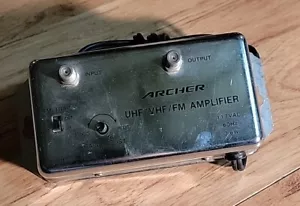 RadioShack Archer 15-1113a 20dB Signal Amplifier UHF/VHF/FM w/Gain & FM Trap - Picture 1 of 5
