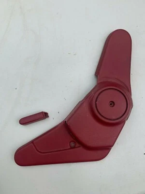 Mazda Miata Le 1993 edición limitada asiento del conductor cubierta de bisagra inferior rojo Foto 1 de 3