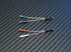 Juego de cables Headshell Litz FURUKAWA alta calidad 99,999% plomo cobre ESTÉREO-MONO - Imagen 1 de 2