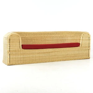 Eero Aarnio Mid Century Rattan Sofa - Picture 1 of 10