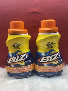 2- Biz Stain & Odor Eliminator 32 Oz Proven To Beat Oxi Clean Color Safe Formula - Picture 1 of 1