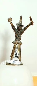Afrika Kunst Figur Bronze Skulptur Krieger antik unrestauriert - Bild 1 von 7