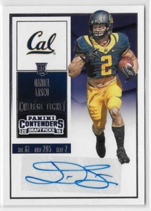 2016 College Ticket Daniel Lasco RC Auto California Golden Bears #187 - Picture 1 of 2