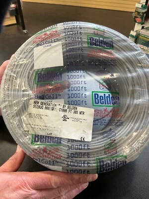 Belden 5520UG -008-C1000-U4F - 2C 22AWG solid bare copper - Image 1 of 2