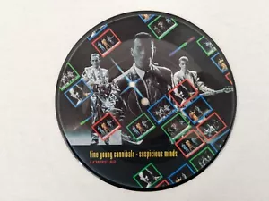 Fine Young Cannibals Suspicious Minds 7'' Picture Disc Vinyl Record 1986 LONPD82 - Picture 1 of 3