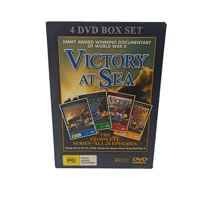Victory At Sea DVD TV Series Documentary World War 2 Military Naval Warfare - Image 1 of 4
