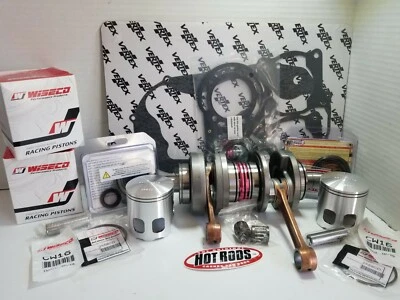 Yamaha Banshee Hot Rods Crank Stock OEM Length Wiseco Pistons Vertex Gasket Seal - Image 1 of 3