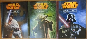 Star Wars The Original Trilogy Movie Theater Storybook Lot of 3 2015 Studio Fun - Foto 1 di 1