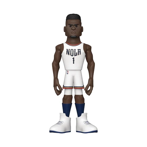 Vinyl Gold NBA Pelicans Zion Williamson 5 inch Figure by Funko Cover
