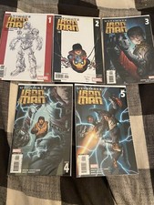 Ultimate Iron Man #1-5 Complete Set (2005-2006) Marvel Comics