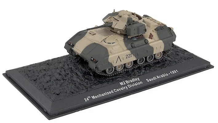 M2 Bradley, 24th Meccanizzato Cavalry Division, Saudi Arabia 1991, 1:72 Altaya - Immagine 1 di 1