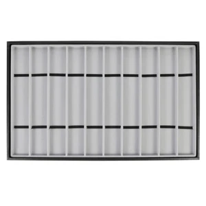 Uhren Schaufenster Uhr Schrank Halskette Organizer Balck Grau Lagerung Boxen - Bild 1 von 12