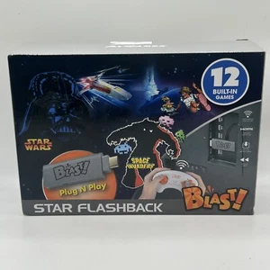 ATGAMES FLASHBACK BLAST! 12 Built-In Games Plug N Play TV Video Game - Picture 1 of 7