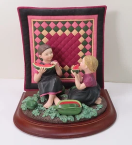 1994 The Amish Heritage Collection “Best Friends Ruth & Eileen” Limited Edition - Picture 1 of 11
