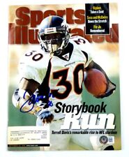 Terrell Davis Signed Autograph Magazine Sports Illustrated Broncos BAS BJ080058