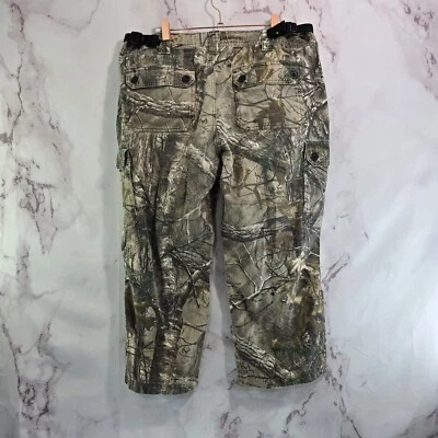 Pantalones camuflados Gander Mountain Guide Series para hombre grandes de caza Capri Realtree Xtra Foto 1 de 4