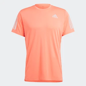 New Pink 2XL Double Extra Large Very Comfy Coral Adidas Own the Run Tee-Shirt - Picture 1 of 3