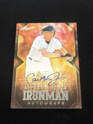 2014 LEAF Cal Ripken Jr. IRONMAN LEGACY #2 AUTO AUTOGRAPH - Image 1 of 3