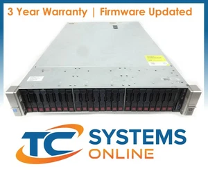 HP DL380 G9 24SFF 2xE5-2643v3 3,4 GHz = 12 core 128 GB 24 x 1,2 TB SAS 12G - Foto 1 di 2