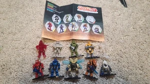 Mega Bloks Construx Halo Foxtrot Complete Set Secret Rare Stone Chief Red Elite - Picture 1 of 3