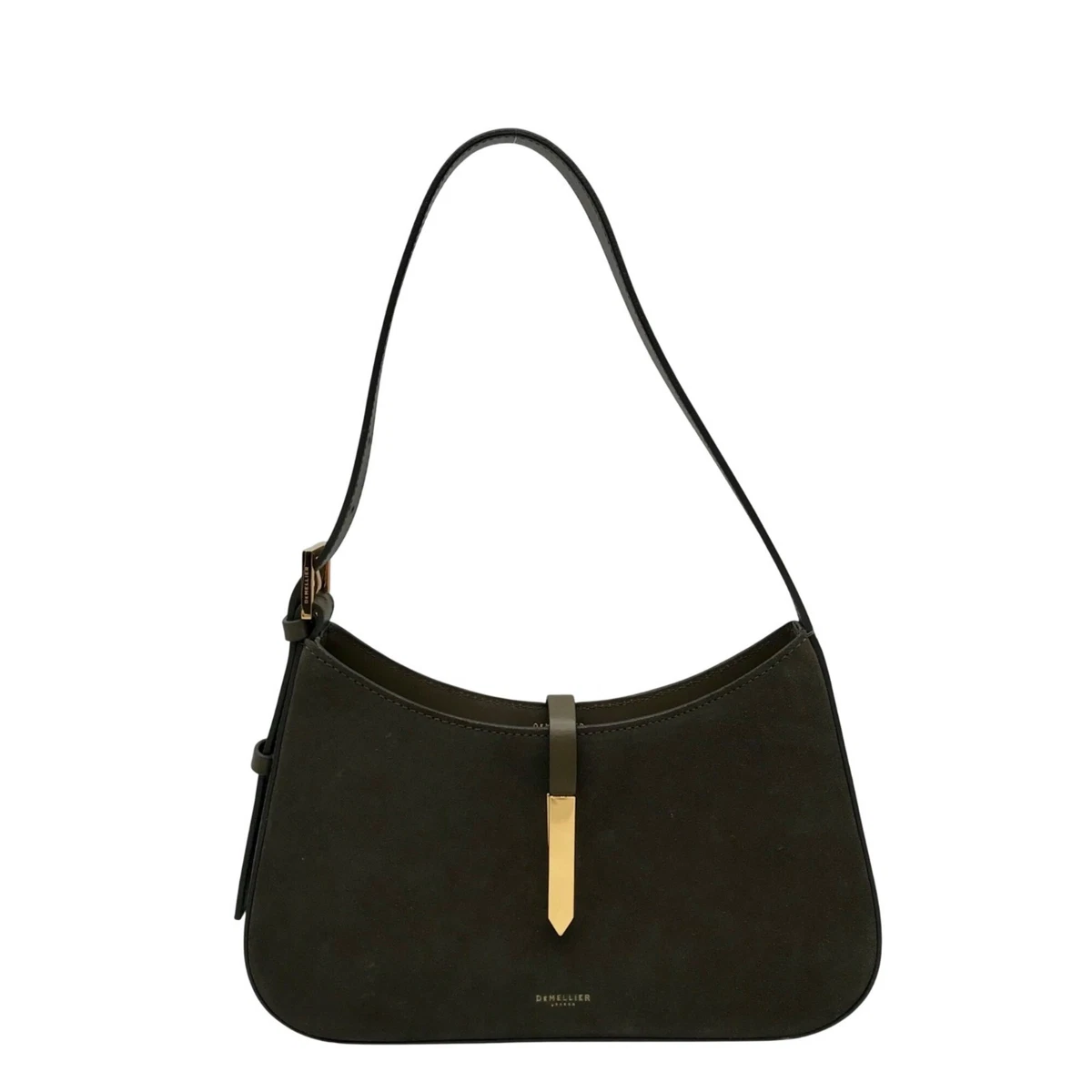Bolso De Mano Tsuno De Lino Negro, Bolso De Hombro