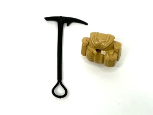 GI Joe ARAH 1985 Alpine Vintage Original Climbing Pick Axe & Backpack DEFEKT - Bild 1 von 5