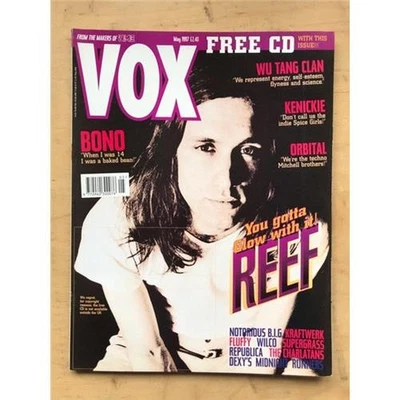 REEF VOX #79 MAGAZINE MAY 1997 REEF COVER WITH MORE INSIDE UK - Image 1 of 2