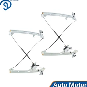 Manual Window Regulator Front Left Right For Cadillac Chevy Silverado GMC Sierra - Foto 1 di 14
