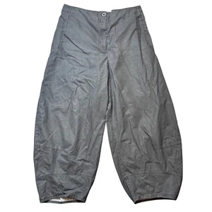 Oska Damen weites Ballonbein grau Baumwolle Knöchelhose Größe 3 US 10/12 Lagenlook - Bild 1 von 13