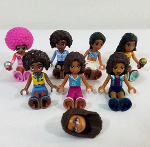 Lego FRIENDS 6 Girl Women Female African American Minifigure People Sister - Picture 1 of 11
