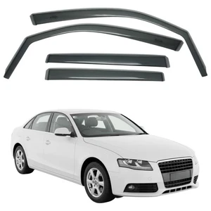 for AUDI A4 B8/8K 4D 2009-2016 IN-CHANNEL WIND DEFLECTOR 4PCS - Picture 1 of 8