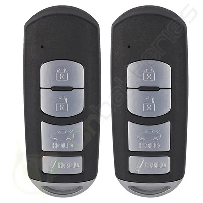 2 Llaveros remotos para coche de entrada sin llave para Toyota Yaris iA WAZSKE13D02 2017-2019 Foto 1 de 4