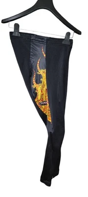 Женские велосипедные колготки Primal Wear — XL — черные с желтой и красной панелью Gecko — Zi - Изображение 1 из 4