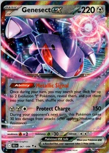 Genesect ex Double Rare SV: Black Bolt 067/086 NM - Picture 1 of 2